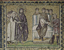 Jesus before Pontius Pilate von Byzantine School