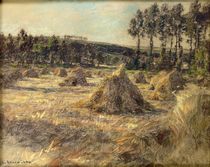 Haystacks in Sunset, 1906 by Leon Augustin Lhermitte