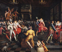 Ball at the Court of Valois by French School