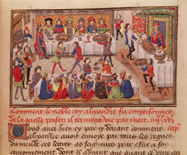 Fol.298r How the Noble King Alexander was Poisoned von French School