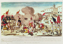 The Battle of Ostrolenka, 15th February 1807 by French School