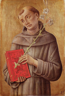 St. Anthony of Padua von Bartolomeo Vivarini