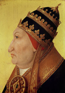 Portrait of Rodrigo Borgia Pope Alexander VI von German School