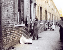 London Slums by English School