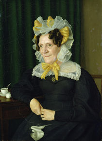 Portrait of an Old Woman, 1829 von Julius Oldach
