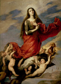 The Assumption of Mary Magdalene by Jusepe de Ribera