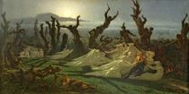 Les Lavandieres de la Nuit c.1861 von Jean Edouard Dargent