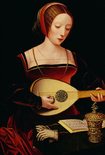 The Lute Player by German School