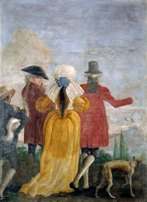 The Walk, c.1791 von Giandomenico Tiepolo