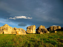 Die Elephant Rocks in Otago, Neuseeland by nadini