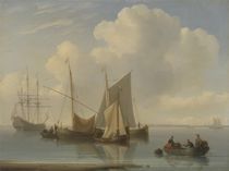 Dutch Sailing Vessels, 1814 by William Anderson
