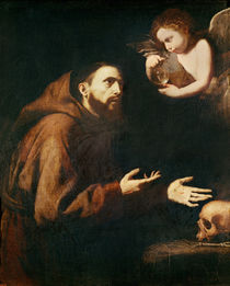 Vision of St. Francis of Assisi von Jusepe de Ribera