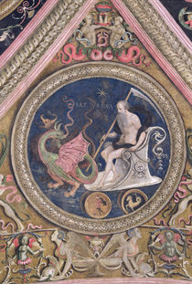 Saturn, from the Sala dell'Udienza von Pietro Perugino