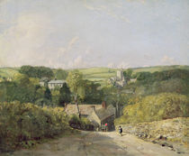 A View of Osmington Village with the Church and Vicarage von John Constable