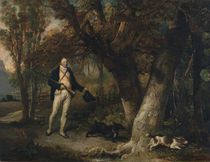 Portrait of the Rev. Thomas Levett and Favourite Dogs by James Ward