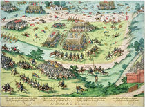 The Battle of Moncontour, 3rd October 1569 by J. J. & Tortorel, J. Perrissin