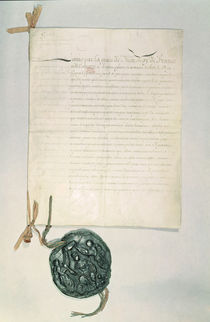 The Edict of Fontainebleau by French School
