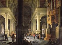 Interior of a Temple, 1652 von Anthonie Delorme