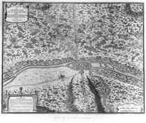Lutetia or the first plan of Paris by French School