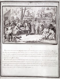 The Election of the Militia at the Parish of Authon by French School