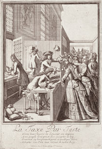 Poll Tax, 1709 by French School