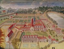 General View of the Abbey from 'l'Abbaye de Port-Royal' by Louise Madelaine Cochin