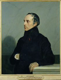Francois Guizot after a painting by Paul Delaroche c.1878 by Jean or Jehan Georges Vibert