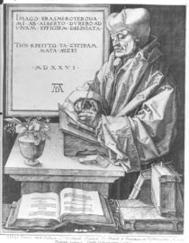 Desiderius Erasmus of Rotterdam von Albrecht Dürer