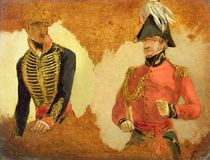 Studies of Royal Horse Artillery Uniform by George Jones