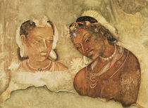 A Princess and her Servant by Indian School