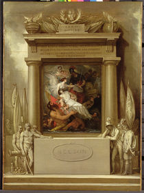 Project for a Monument, 'The Apotheosis of Nelson' by Benjamin West