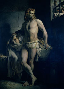 A Gaul and his Daughter Imprisoned in Rome von Felix-Joseph Barrias