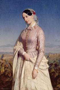 Portrait of a Woman, c.1846 von Edouard Louis Dubufe