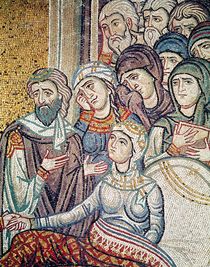 The Raising of Jairus's Daughter by Byzantine School