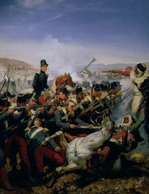 The Battle of Somah, 1839 by Emile Jean Horace Vernet