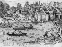 The Massacres of Tours, July 1562 by Franz Hogenberg