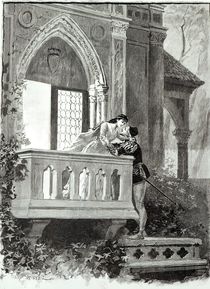 Scene from Act II of Romeo and Juliet von Paul Destez
