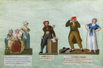 The Jacobin Knitters, a Jacobin and the Red Bonnet by Lesueur Brothers