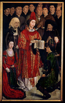 The Altarpiece of St. Vincent by Nuno Goncalves or Gonzalvez