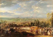 The Entry of Louis XIV and Marie-Therese of Austria in to Arras by Adam Frans Van der Meulen