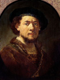 Portrait of a Man with a Gold Chain or von Rembrandt Harmenszoon van Rijn