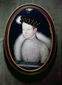 Portrait of Francis II as Dauphin of France by Leonard Limosin