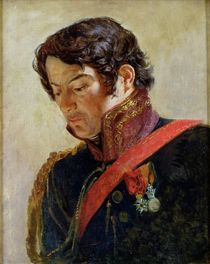 Study for a Portrait of Baron Dominique Larrey by Paulin Jean Baptiste Guerin