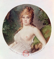 Portrait of Theresa de Cabarrus also known as Madame Tallien von Jean-Baptiste Isabey