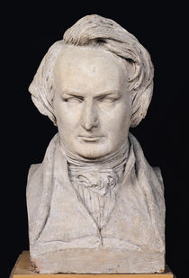 Bust of Victor Hugo aged 35 by Pierre Jean David d'Angers