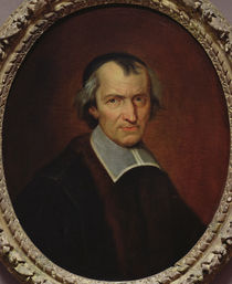 Portrait of Antoine Arnauld by Jean Baptiste de Champaigne