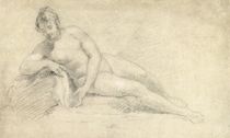 Study of a Female Nude by William Hogarth