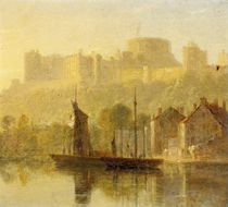 Windsor Castle from the Thames von William Daniell