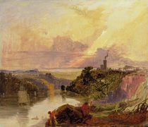 The Avon Gorge at Sunset von Francis Danby