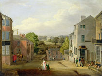 Street Scene in Chorley, Lancashire by John, Bird
